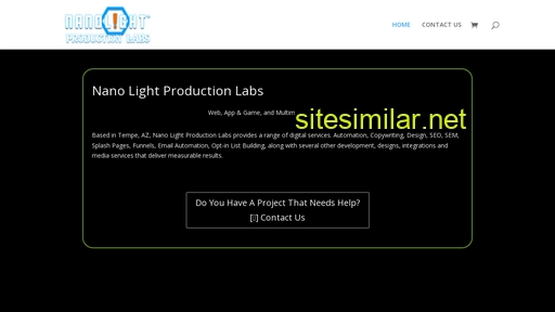 nanolightproductionlabs.com alternative sites
