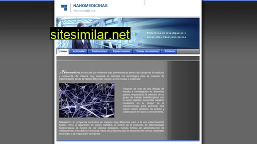 nanomedicinas.com alternative sites