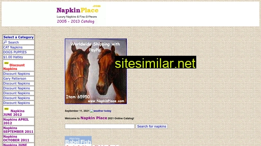 napkinplace.com alternative sites