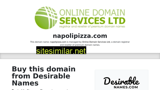 napolipizza.com alternative sites