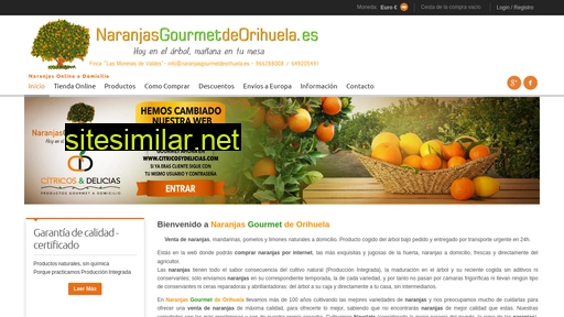 naranjasgourmetdeorihuela.com alternative sites