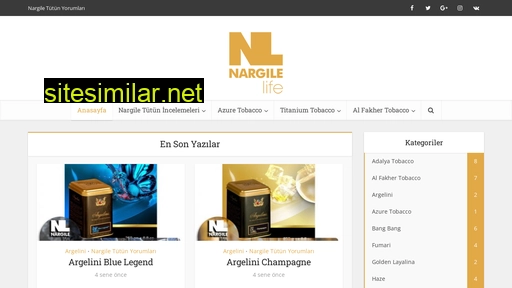 nargilelife.com alternative sites