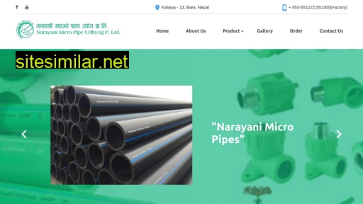 narayanipipe.com alternative sites