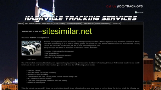 Nashvilletrackingservices similar sites