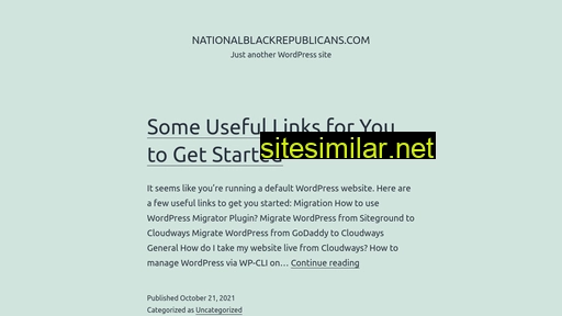 nationalblackrepublicans.com alternative sites