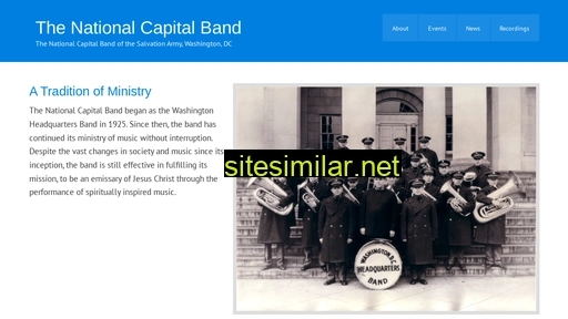 nationalcapitalband.com alternative sites