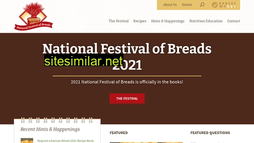 nationalfestivalofbreads.com alternative sites