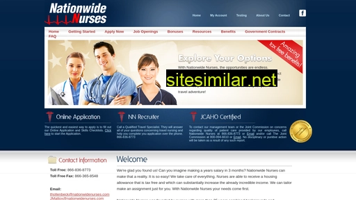 nationwidenurses.com alternative sites