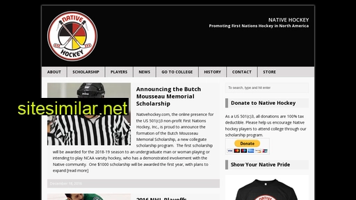 nativehockey.com alternative sites