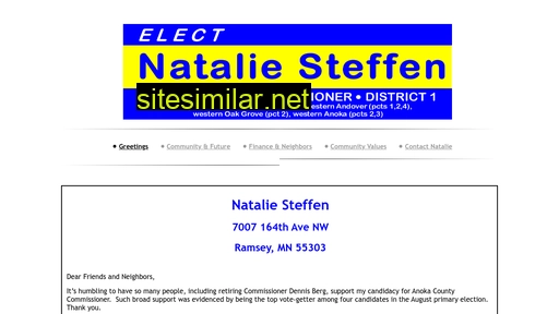 Nataliesteffen2010 similar sites