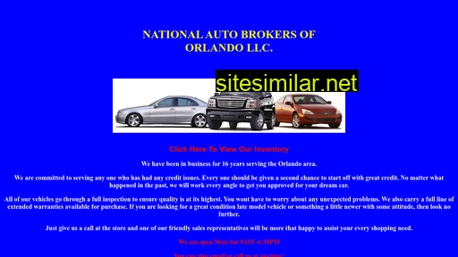 nationalautobrokersoforlando.com alternative sites