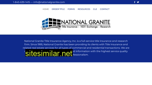 nationalgranite.com alternative sites