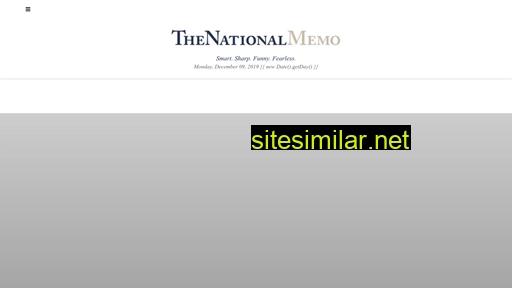 nationalmemo.com alternative sites
