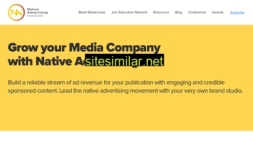 nativeadvertisinginstitute.com alternative sites