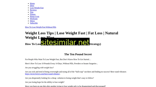 Natural-weight-loss-tip similar sites
