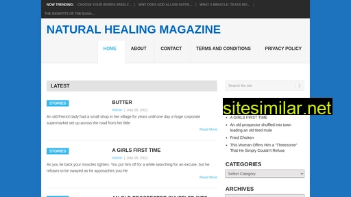 naturalhealingmagazine.com alternative sites