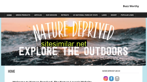 naturedeprived.com alternative sites