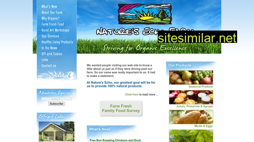 naturesechofarm.com alternative sites
