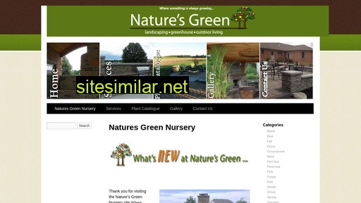naturesgreennursery.com alternative sites