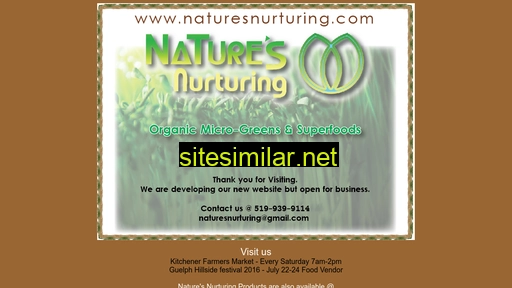 naturesnurturing.com alternative sites