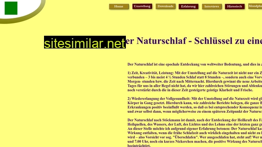 naturschlaf.com alternative sites