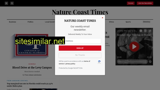 naturecoasttimes.com alternative sites