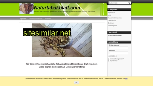 Naturtabakblatt similar sites