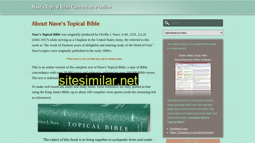 naves-topical-bible.com alternative sites