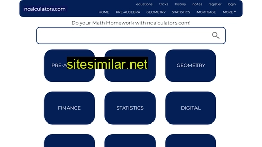 ncalculators.com alternative sites