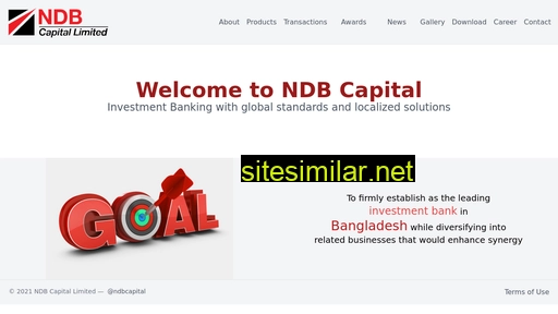 ndbcapital.com alternative sites