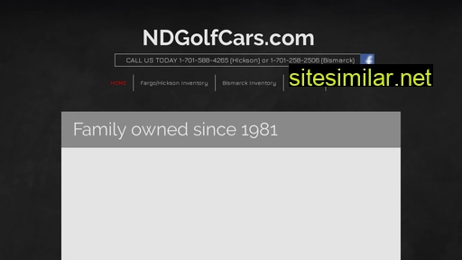 ndgolfcars.com alternative sites