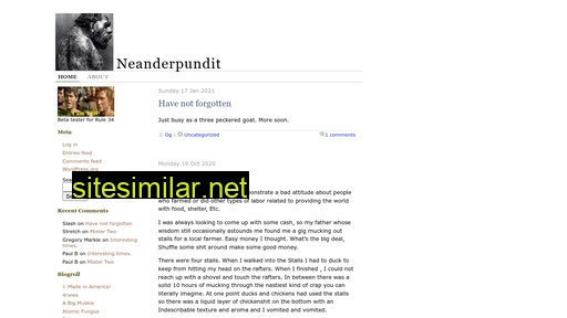 neanderpundit.com alternative sites