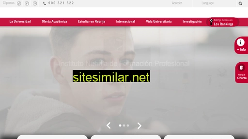 nebrija.com alternative sites