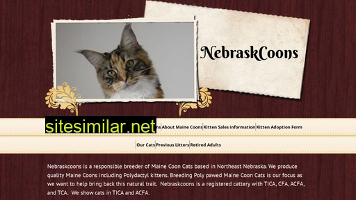 nebraskcoons.com alternative sites