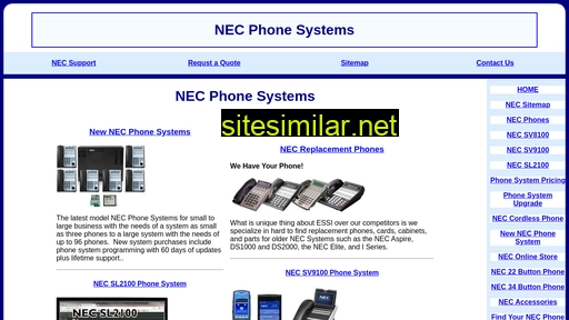 necphonesystems.com alternative sites