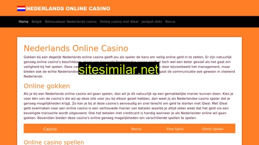 nederlandsonlinecasino.com alternative sites