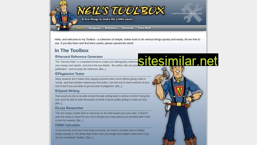 Neilstoolbox similar sites