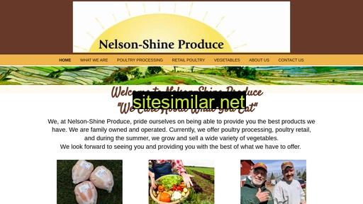 Nelsonshineproduce similar sites