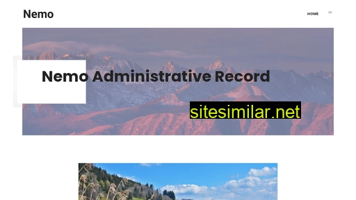 nemoadministrativerecord.com alternative sites