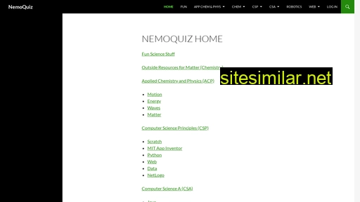 nemoquiz.com alternative sites