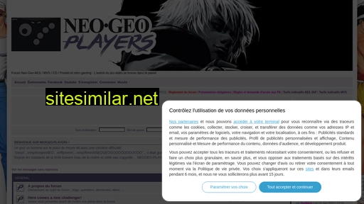 Neogeo-players similar sites
