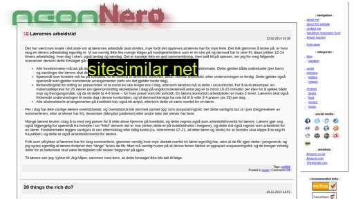 neonnero.com alternative sites