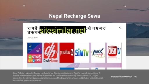 Nepalrechargesewa similar sites