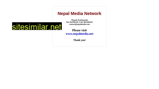 Nepalmedia similar sites