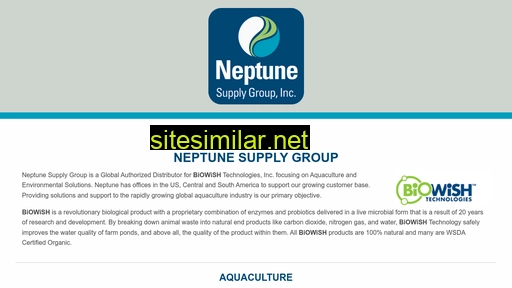 Neptunesupplygroup similar sites