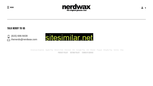 Nerdwax similar sites