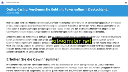 netflix-nederland.com alternative sites