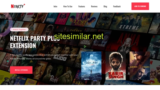 Netflixpartyplus similar sites