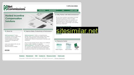 Netcommissions similar sites