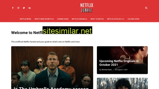 Netflixjunkie similar sites